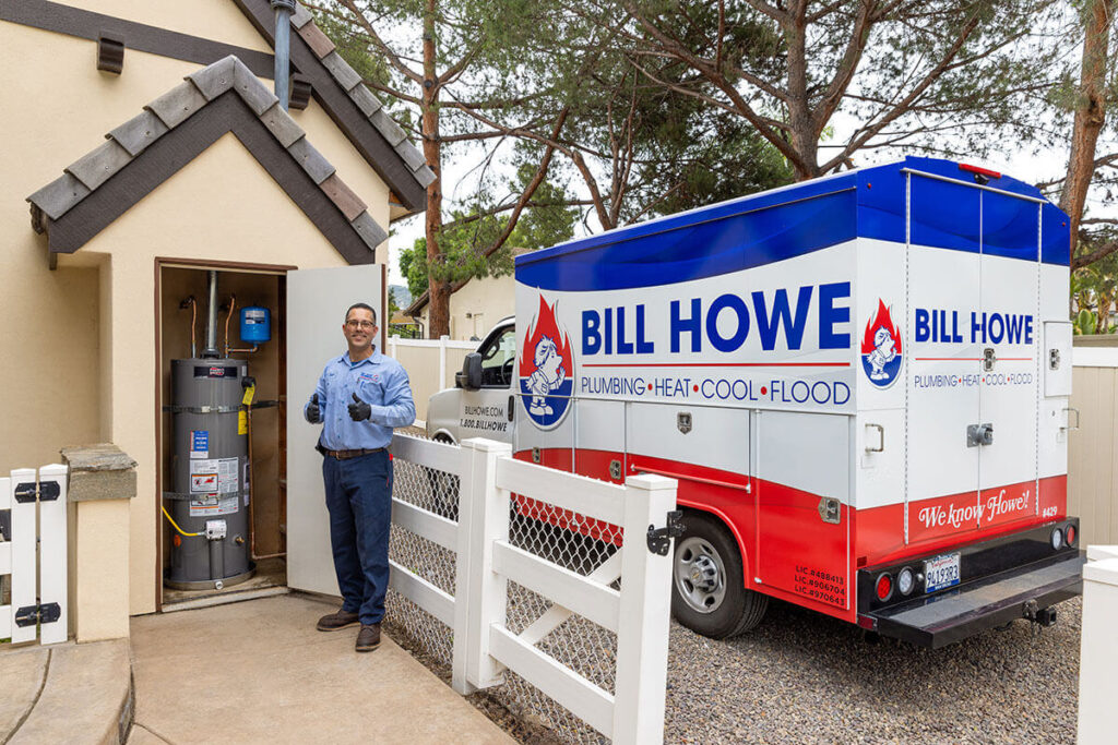 Services - Bill Howe Plumbing-Water-Heater-Install