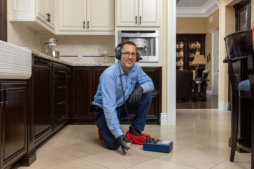 Services - Bill Howe slab-leak-detection